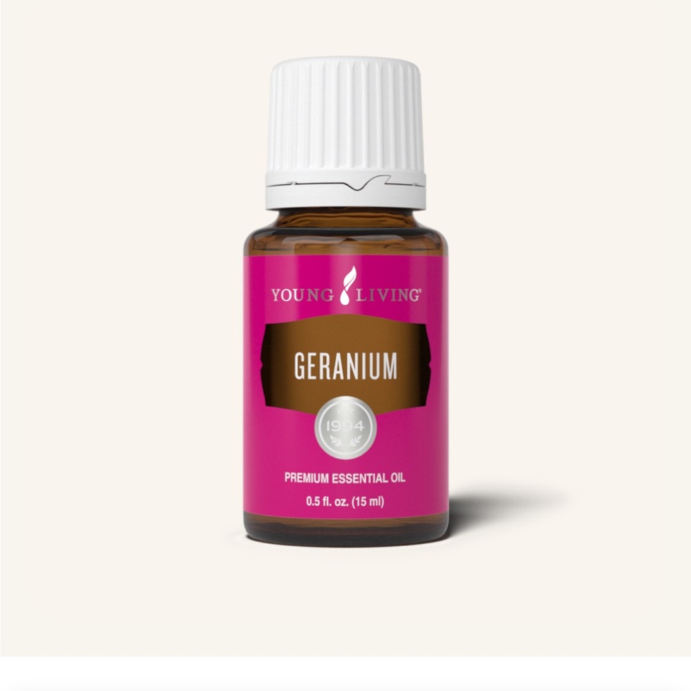 Young Living Geranium Essential Oil Bottle 15ml-Brand New-Unopened - Picture 3 of 7